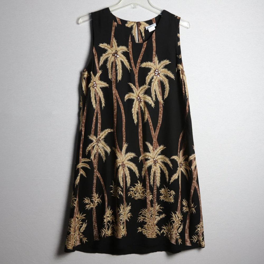 Hi lites Sequin Embellished Hawaiian Shift Dress